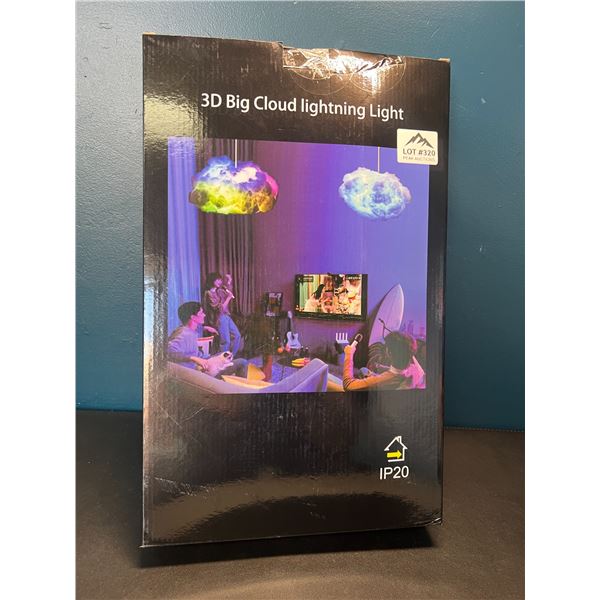 Lot of 1 3D Big Cloud Lighting Kit for Bedrooms w/ App/Smart Control!