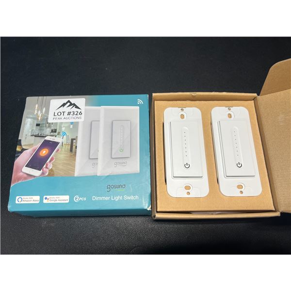 Lot of Gosund Smart Dimmer Light Switches - 2pack