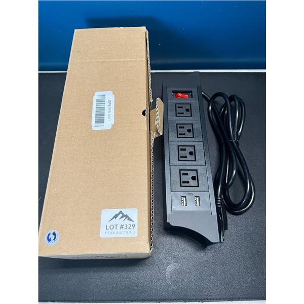 Lot of 1 Multiuse Power Bar Extension With USB