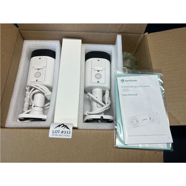 Lot of 1 Heimvision Security Cameras - 2 Pack