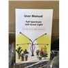 Image 1 : Lot of 1 Full Spectrum LED Plant Grow Light