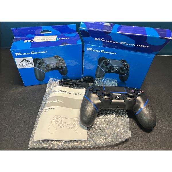 Lot of 2 Playstation 4 Controllers