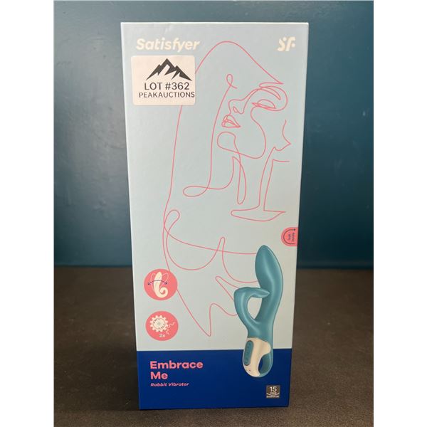 Lot of 1 Satisfyer ‘Embrace Me’ Rabbit Vibrator/Sex Toy