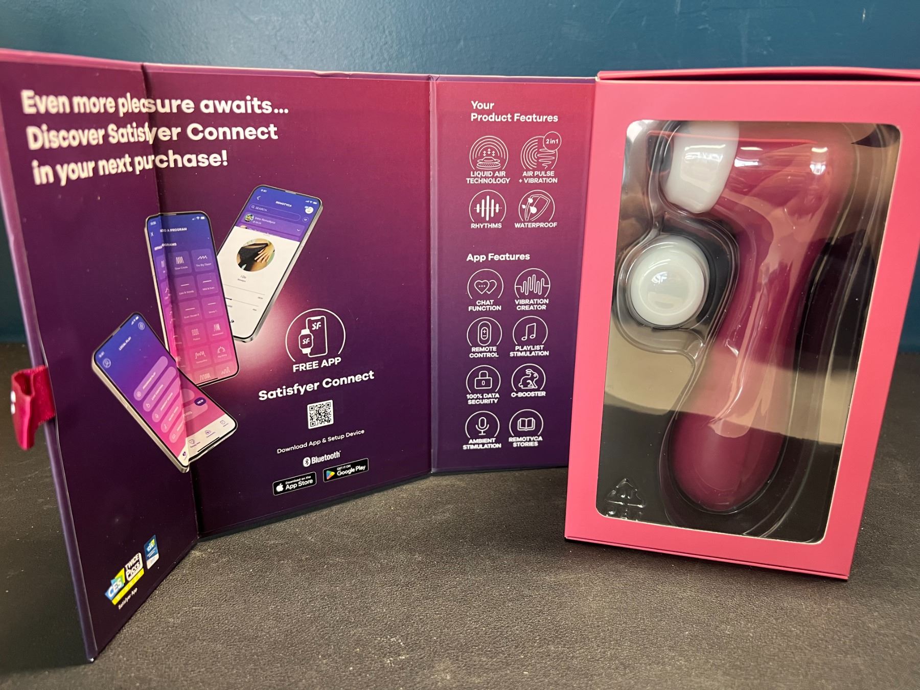 Lot of 1 Satisfyer Pro 2 Generation 3 Sex Toy - Double Air Pulse Vibrator