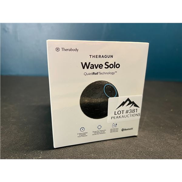 Lot of 1 Theragun Wave Solo Vibrating Roller Massage Therapy Ball