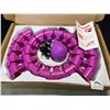 Image 3 : Lot of 1 Smart Weighted Hula Hoop/Fitness Hula Hoop for Weight Loss - Purple