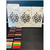 Image 1 : Lot of 3 Boxes of Multi-Colour Hair Ties