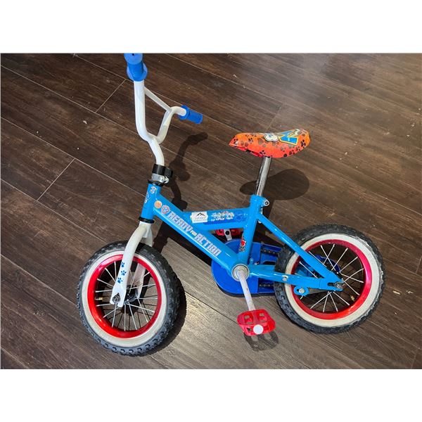 Lot of 1 Paw Patrol Bicycle - Used