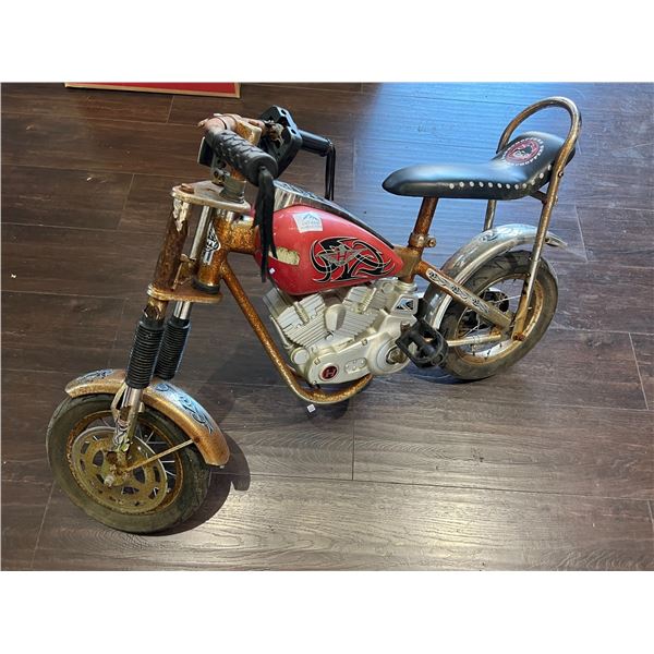 Lot of 1 Motorcycle-Style Kids Bike/Pedal Bike - Used