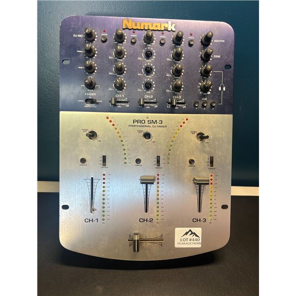 Lot of 1 Numark Pro SM 3 DJ Mixer - Used