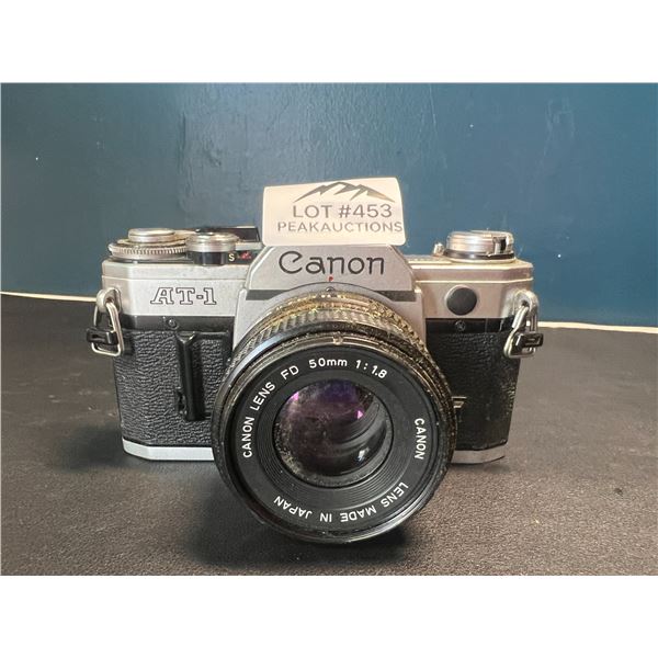 Lot of 1 Canon AT-1 Film Camera - Used