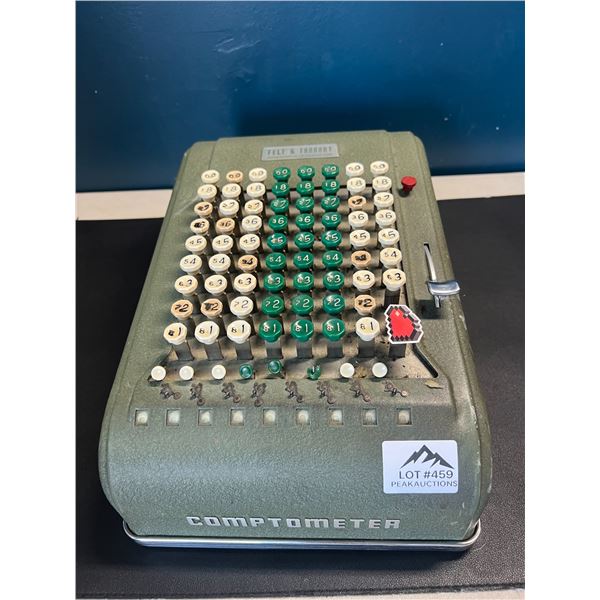 Lot of 1 Vintage Felt & Tarrant Comptometer
