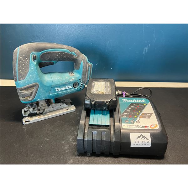 Lot of 1 Makita Power Tool & Battery/Charger - Used