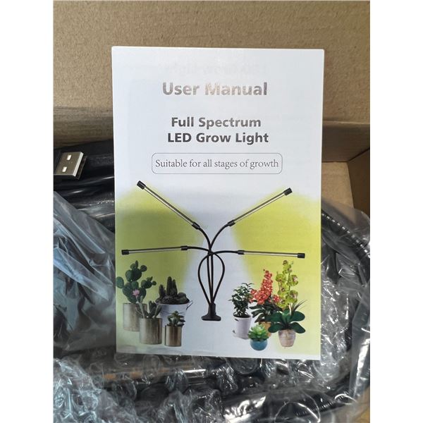 Lot of 1 LED Full Spectrum Grow Light for Indoor Plants