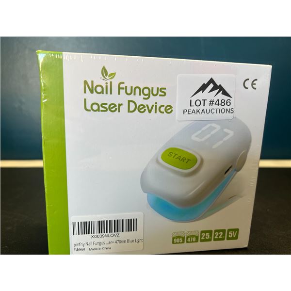 Lot of 1 Nail Fungus Blue-Light Laser Device - Brand New Sealed!