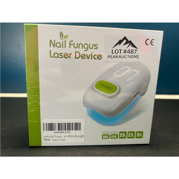 Lot of 1 Nail Fungus Blue-Light Laser Device - Brand New Sealed!