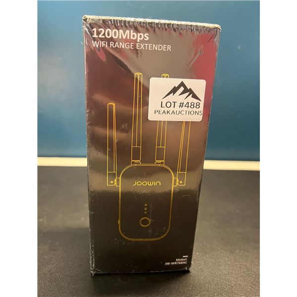 Lot of 1 Joowin 1200mbps WiFi Range extender/WiFi Booster