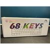 Image 2 : Lot of 1 Boyi 68 Keys NKRO Bluetooth Mechanical Gaming Keyboard - Matcha Green