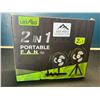 Image 1 : Lot of 1 2-in-1 Portable Fan