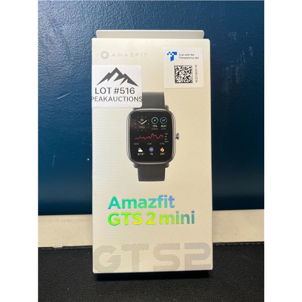 Lot of 1 Amazfit GTS 2 Mini Fitness Smart Watch GPS Tracker w/ 1.55inch Display Screen