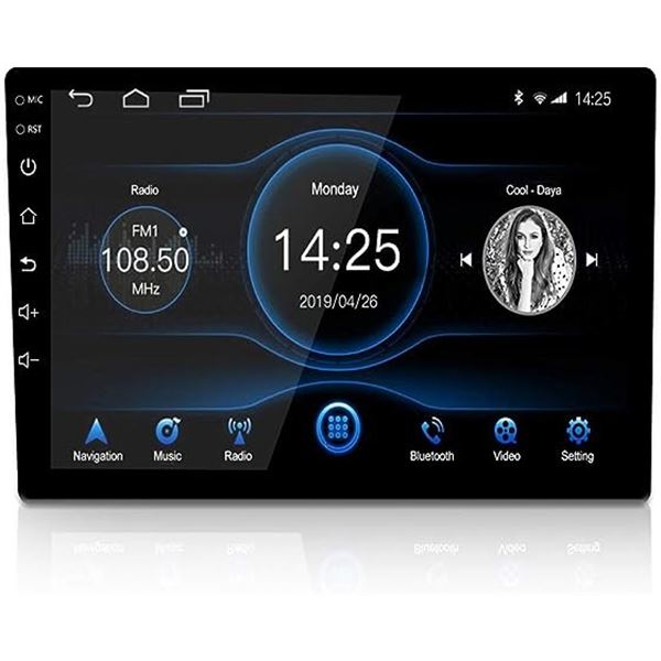 Lot of 1 Lexxson Android 10.1 Car Sterio Radio/Navigation Touch Screen Unit