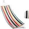 Image 1 : Lot of 1 Colorful Striped Double Hammock