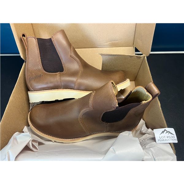 Lot of 1 Pair of Dayton Leather Boots - Chelsea Style Size 10 1/2