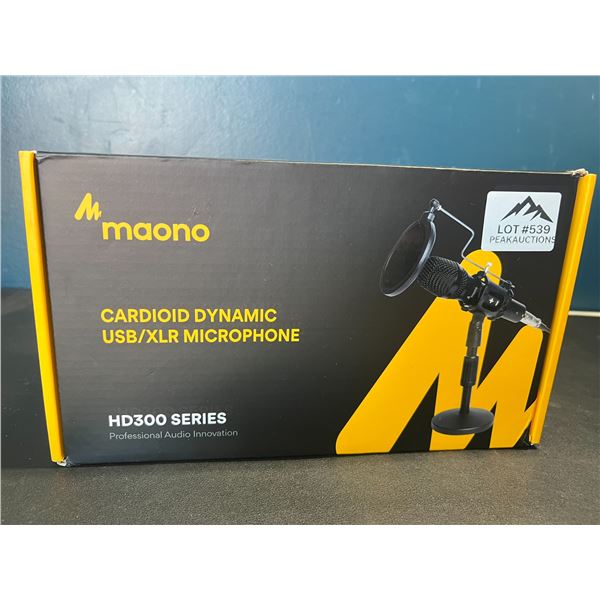 Lot of 1 Maono Cardoid Dynamic USB/XLR Microphone