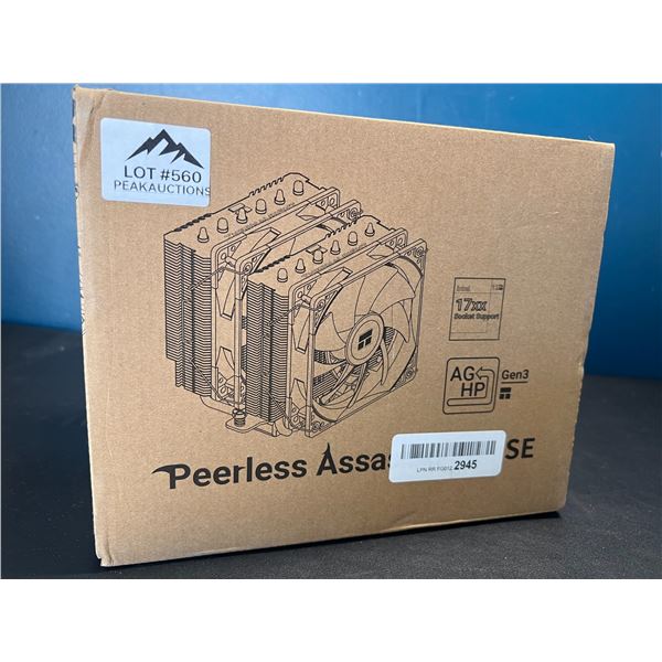 Lot of 1 Thermalright Peerless Assassin CPU Fan for PC's