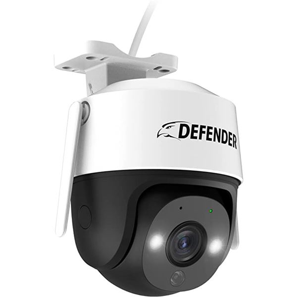 Lot of 1 Defender Guard Pro PTZ 2K HD Outdoor Wifi Security Camera - BRAND NEW!!