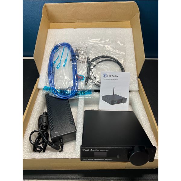 Lot of 1 Fosi Audio Hi-Fi Digital Stereo Power Amplifier