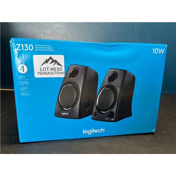 Lot of Logitech Z130 Full Stereo Sound PC Speakers