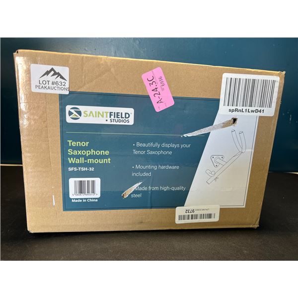 Lot of 1 Tenor Saxophone Wall Mount