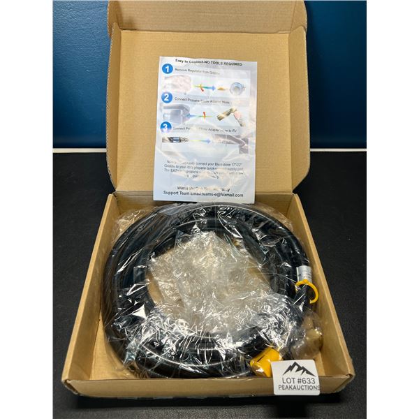 Lot of 1 RV Propane Quick-Connect Hose