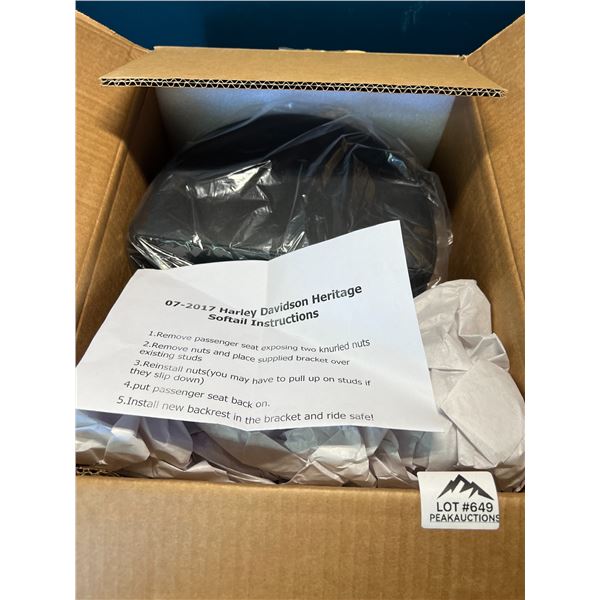 Lot of 1 Replacement Backrest for Harley Davidson (07-2017)