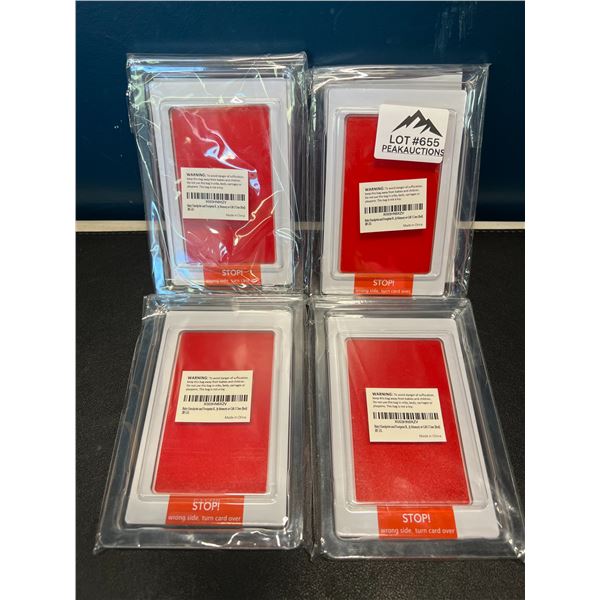 Lot of 4 Baby Handprint/Footprint Kits - Inkless Infant Keepsake Kits