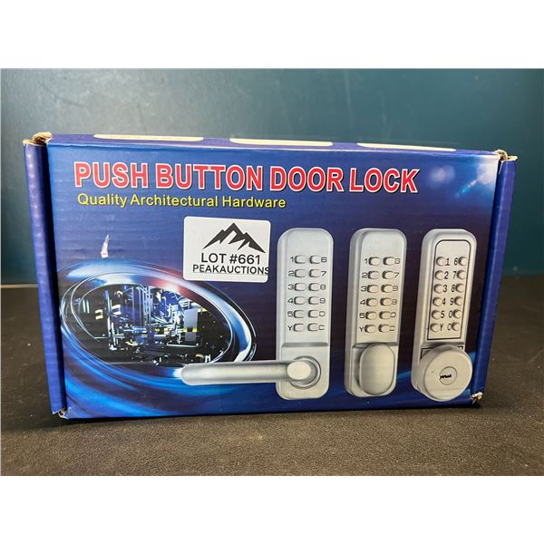 Lot of 1 Push Button Door Lock