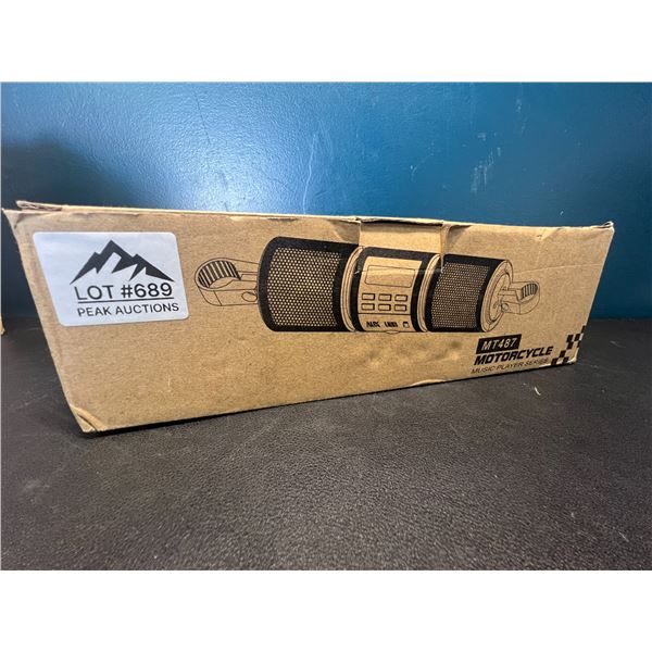 Lot of 1 MT487 Motorcycle Music Player