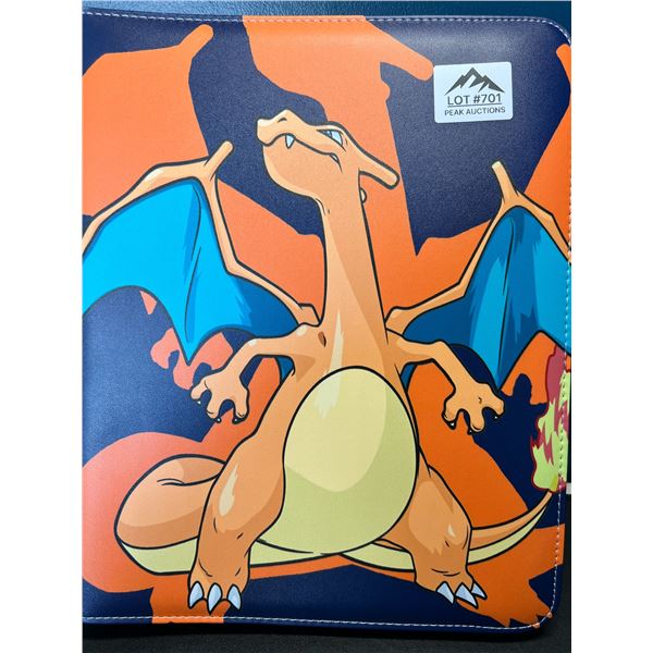Lot of 1 Charizard Binder with Assorted Cards - Over 150 Cards