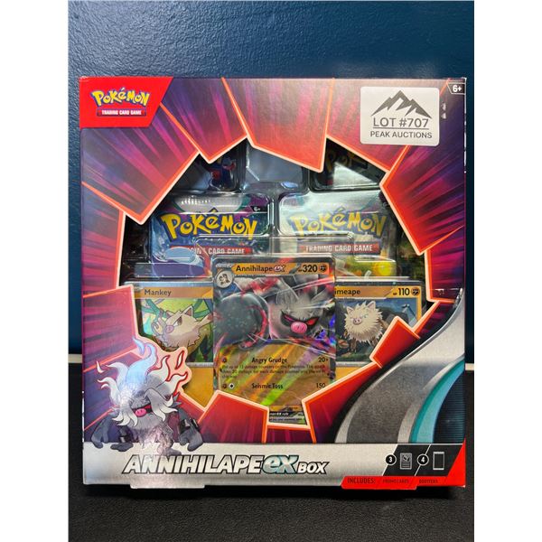 Lot of 1 Authentic Pokemon Annihilape EX Box - BRAND NEW SEALED!
