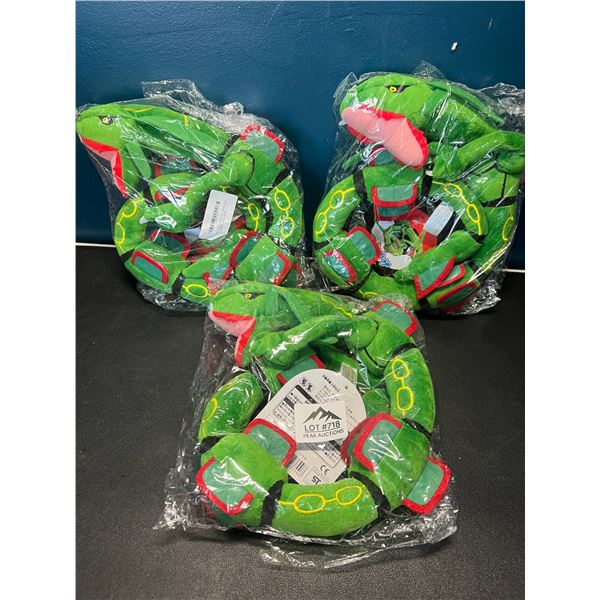 Lot of 3 Pokemon Rayquaza Plushies