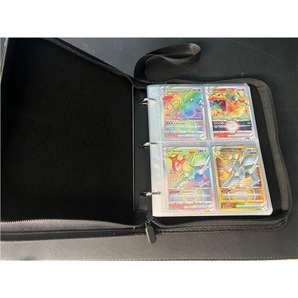 Lot of 1 Binder of Assorted Pokemon Cards - Assorted Fan-Art Pokemon Cards