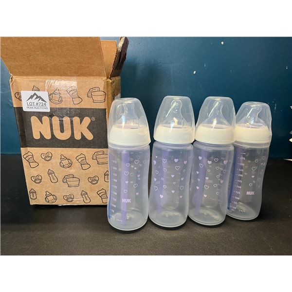 Lot of NUK Baby Bottles - 4pcs