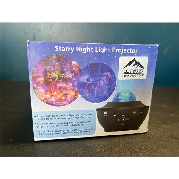 Lot of 1 Starry Night Star Galaxy Light Projector w/ Remote Control