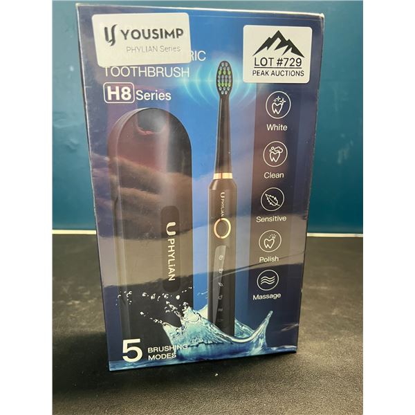 Lot of 1 Uphylian Sonic Electric Toothbrush