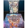 Image 1 : Lot of 1 King Size Duvet Cover Set - Owl Design