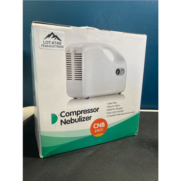 Lot of 1 Medical Grade Compressor Nebulizer Breathing Machine for Asthmatics