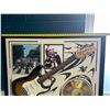 Image 7 : Lot of 1 The Beatles Collectible 1 of 1 Etched Signature Guitar Framed Multi-Instrument Display