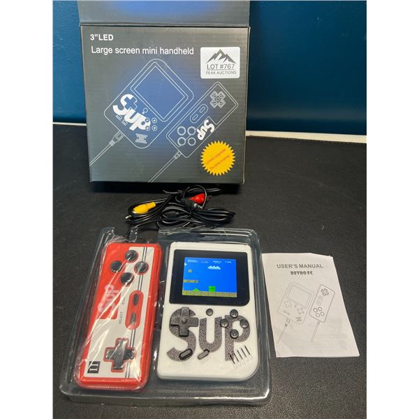 Lot of 1 Handheld Classic Retro Game Box - 500 Built-In Retro Games!!