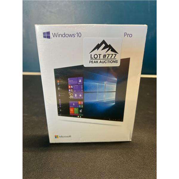 Lot of 1 Windows 10 Pro Edition - BRAND NEW SEALED!
